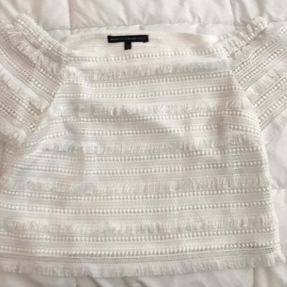 White House Black Market off the shoulder top